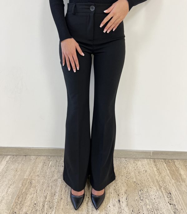 Pantalon noir taille haute – Image 2